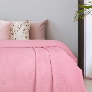 Bedlia Bal Peteği Desen Pike Pembe