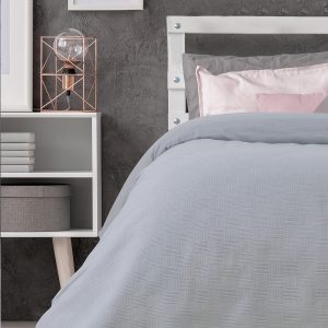 Bedlia Piramit Desen Pike Gri